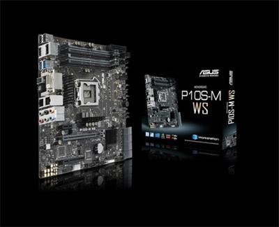 ASUS P10S-M WS, 1151, C236, 4x DDR4 2133 MHz, 1 x M.2 Socket 3*2, Intel I210, mATX