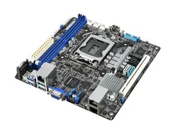 ASUS P11C-I, 1151, Intel® Xeon® E-21XXX (95W), C242, 4DIMM, 2 Intel i210AT+1Mgt LAN, 6 SATA, 1 M.2, mini-ITX