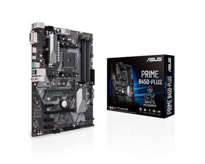 ASUS PRIME B450-PLUS Socket AM4 4xDDR4 2 x PCIe 3.0/2.0 x16 +1 x PCIe 2.0 x16, ATX