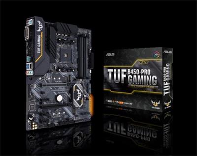 ASUS TUF B450-PRO GAMING Socket AM4, B450, 4x DDR4, SATA 6Gb/s, HDMI, M.2, USB 3.1 Gen 2, ATX