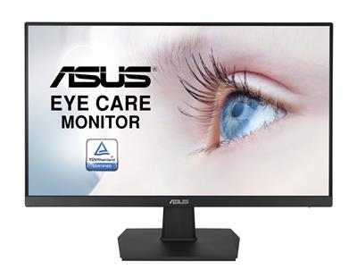 ASUS VA24EHE 24" (23.8") Monitor, FHD (1920x1080), IPS, 75Hz, HDMI, DVI-D, D-Sub, Flicker free, Low Blue Light, TUV cer