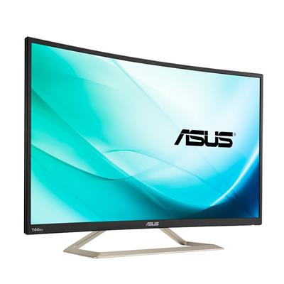 ASUS VA326HR Curved 32" (31.5") FHD (1920 x 1080) Gaming monitor, VA, up to 144Hz, D-Sub, HDMI , Flicker Free, Low Blue