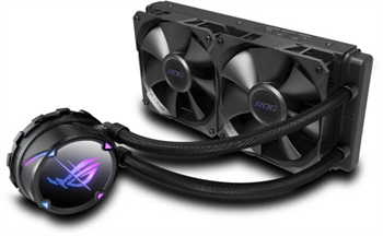 ASUS vodní chladič CPU AIO ROG STRIX LC II 240, 2x120mm