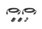 ATEN 1.8M USB DisplayPort Dual Display Secure KVM Cable Kit