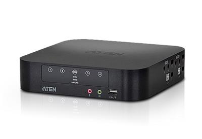 ATEN 4-Port USB 3.0 4K DisplayPort Dual Display KVMP Switch