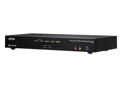 ATEN 4-Port USB 3.0 4K HDMI Dual Display KVMP™ Switch