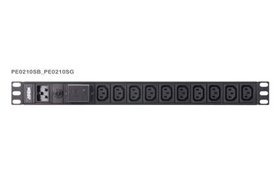 Aten Basic 1U PDU with surge protection 16A