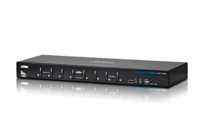 ATEN CS1788-AT-G 8 PORT USB DVI DUAL LINK KVM SWITCH W/1.8M W/EU ADP.