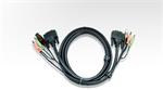 ATEN int.kabel pro KVM USB, DVI, audio,  1.8m pro CS1764