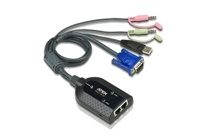 ATEN KA7178-AX Dual Output USB Virtual Media KVM Adapter Cable with AUDIO