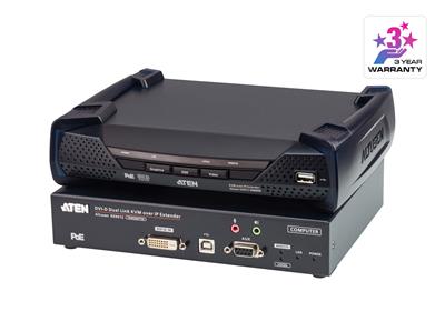 ATEN KE6912 DVI Dual Link KVM over IP Extender PoE