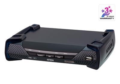 ATEN KE9952R 4K DisplayPort Single Display KVM over IP Extender with PoE (Receiver)