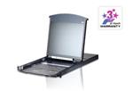 ATEN KL1116VN-AXA-AG 16-Port Cat 5 Dual Rail 19" LCD KVM over IP Switch with Virtual Media