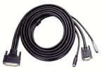 Aten KVM sdružený kabel k CS-128A, CS-228, CS-428, 10xx, PS/2, 3m