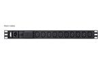 Aten PE0118S 1U Basic PDU s přepěťovou ochranou 10A Vstup C14 Výstup 18X C13