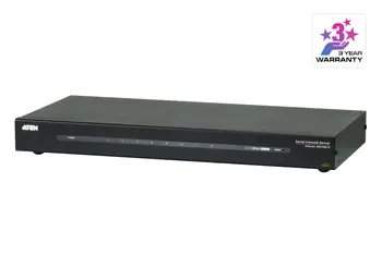 ATEN SN-9108CO 8-Port Serial Console Server (Cisco pin-outs and auto-sensing DTE/DCE function)