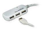 ATEN UE2120H USB 2.0  4-Port  Hub with Extension Cable 12m