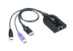 ATEN USB DisplayPort Virtual Media KVM Adapter Cable 