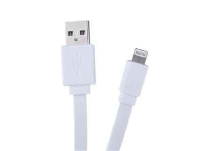 AVACOM LIG-120W kabel USB - Lightning, 120cm, bílá