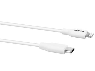 AVACOM MFIC-120W kabel USB-C - Lightning, MFi certifikace, 120cm, bílá