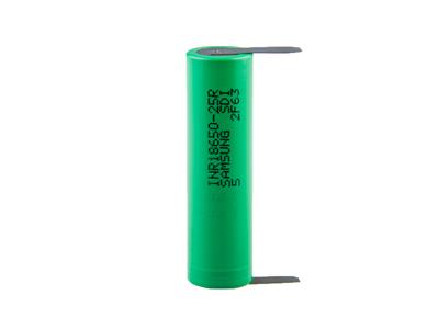 AVACOM Nabíjecí průmyslová baterie 18650 Samsung 2500mAh 3,7V Li-Ion - s vývody do U