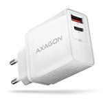 AXAGON ACU-PQ22W, duální nabíječka do sítě, 2x port QC3.0/AFC/FCP + PD type-C, 22W