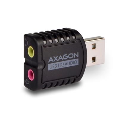 AXAGON ADA-17, USB2.0 - stereo HQ audio MINI adaptér, 24-bit/96kHz