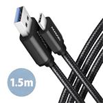 Axagon BUCM3-AM15AB speed + USB-C <> USB-A 3.2 gen 1 kabel 1,5m