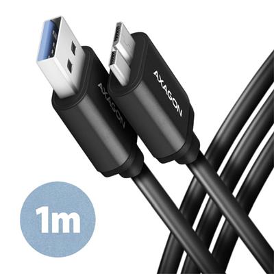 Axagon BUMM3-AM10AB speed micro-B USB <> USB-A 3.2 gen 1 kabel 1m