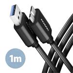 Axagon BUMM3-AM10AB speed micro-B USB <> USB-A 3.2 gen 1 kabel 1m