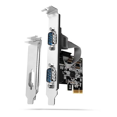 AXAGON PCEA-S4N, PCIe řadič - 4x sériový port (RS232) 250 kbps, vč. LP