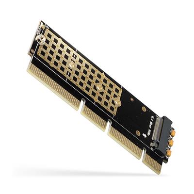 AXAGON PCEM2-1U, PCIe x16/x8/x4 - M.2 NVMe M-key slot adaptér, 1U