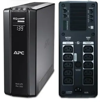 Back-UPS Pro 1500VA Power saving (865W), LCD displej