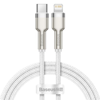 Baseus Cafule Datový kabel USB-C - Lightning 20W 1m White