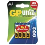 BAT Baterie GP Ultra Plus Alkaline AAA 1,5V (LR03) 4 pack