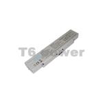 BAT baterie T6 pro NB SONY VGN-C25 serie, silver, Li-ion, 4600 mAh stříbrná