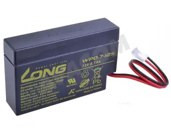 Baterie Long 12V 0,7Ah olověný akumulátor JST