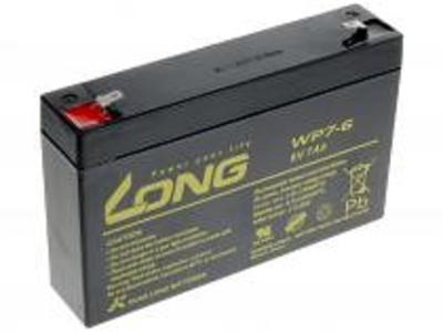 Baterie Long WP7-6 (6V/7Ah - Faston 187)