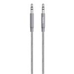 Belkin 3.5mm Jack M/M Metallic MIXIT, 1.2m šedý