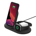 Belkin 3v1 Bezdrátové nabíjení pro iPhone/Apple Watch/AirPods, černá