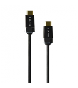 BELKIN HDMI - HDMI Kabel 4K/Ultra HD s Ethernet, pozlac., 2m