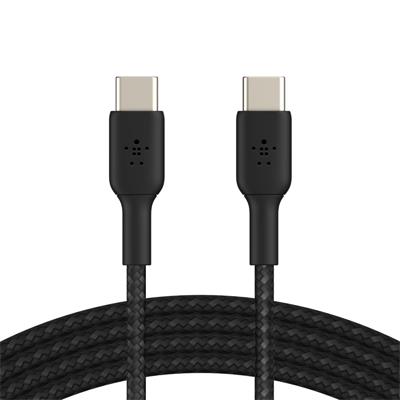 Belkin USB-C na USB-C kabel, 1m, černý - odolný