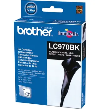 Brother DCP-135C 150C MFC-235C 260C, ink. kazeta black LC-970B