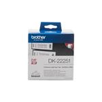 Brother - DK-22251 (papírová role 62mm x 15,24m) - dvoubarevný tisk při použití v QL-8xx