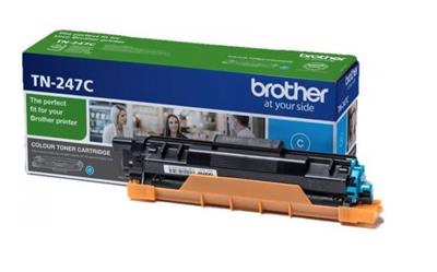 Brother TN247C toner cyan 2.3k pro HL-L3210CW,3270CDW,DCP-L3550CDW,MFC-L3730CDN,3770CDW