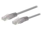 C-TECH kabel patchcord Cat5e, UTP, šedý, 5m