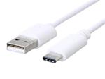 C-TECH kabel USB 2.0 AM na Type-C kabel (AM/CM), 1m, bílý