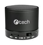 C-TECH reproduktor SPK-04B, bluetooth, handsfree, čtečka micro SD karet/přehrávač, FM rádio, černý