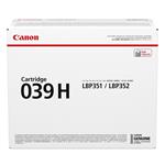 Canon Cartridge 039H ,i-SENSYS LBP351 LBP352, toner 25K