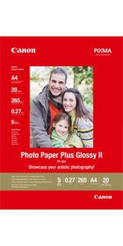 Canon fotopapír PP-201S,10x15cm,265g/m2,lesklý,50listů